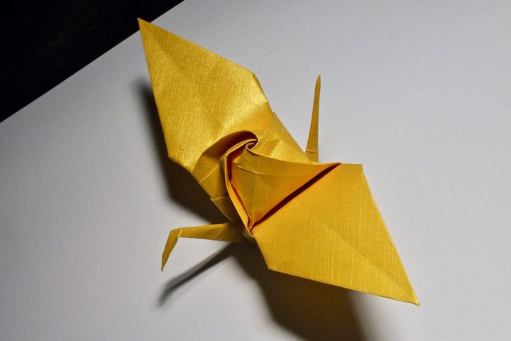 5. Rose crane (Satoshi Kamiya)
