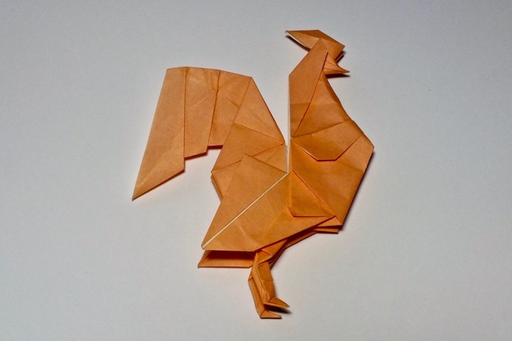 14. Rooster (John Montroll)