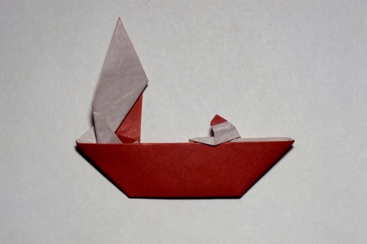 8. Man in a dinghy (Robert Harbin)