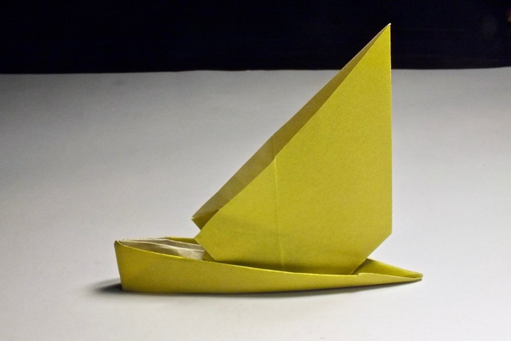 26. Boat with sail (Patricia Crawford)