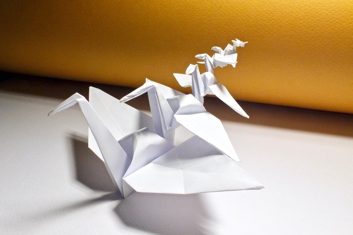 20. Connected cranes, Kotobuki (Jun Maekawa)