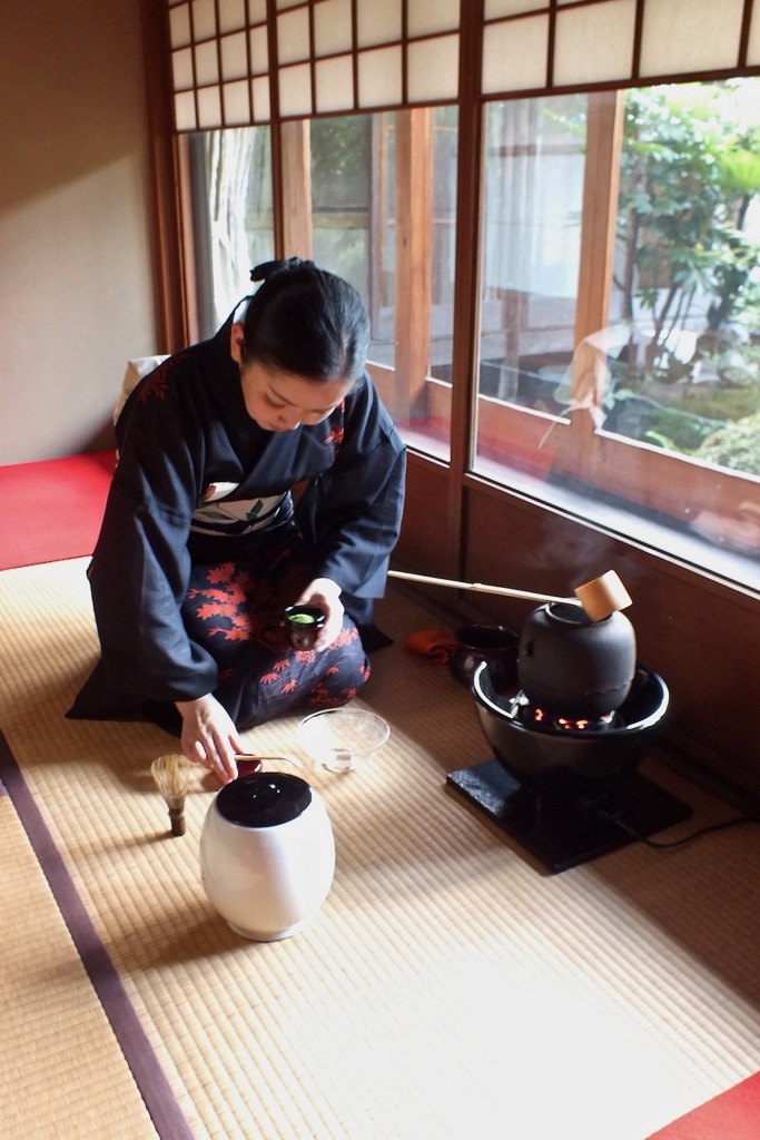 Tea ceremony, Kyoto, 07/2017