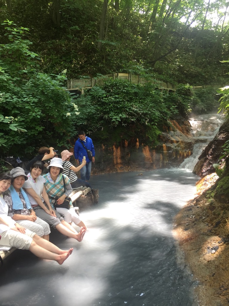 Oyunuma, Noboribetsu onsen, 07/2017