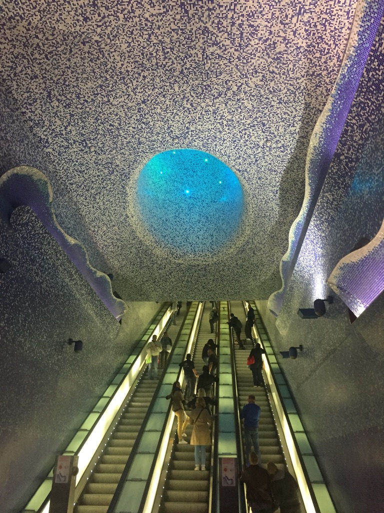 Metro Toledo, Napoli, 10/2017