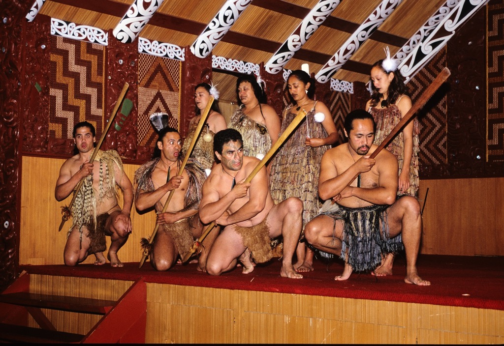 Maori show, Rotorua, 11/1999