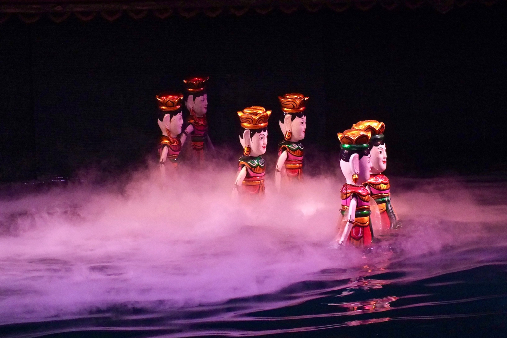 Water puppet theater, Hanoi, 11/2018
