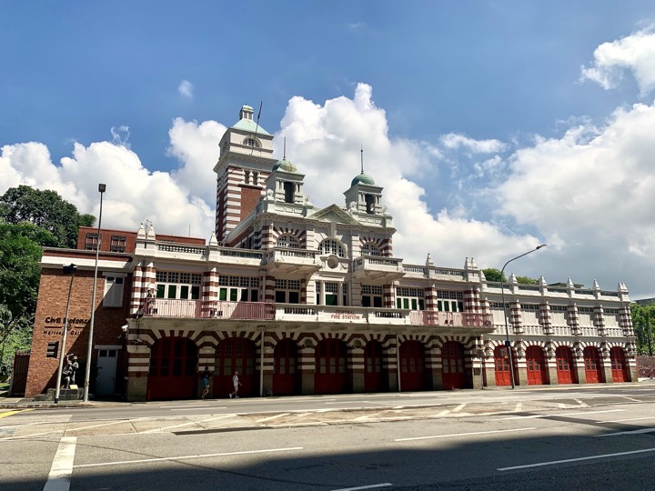 Central fire station, 05/2023