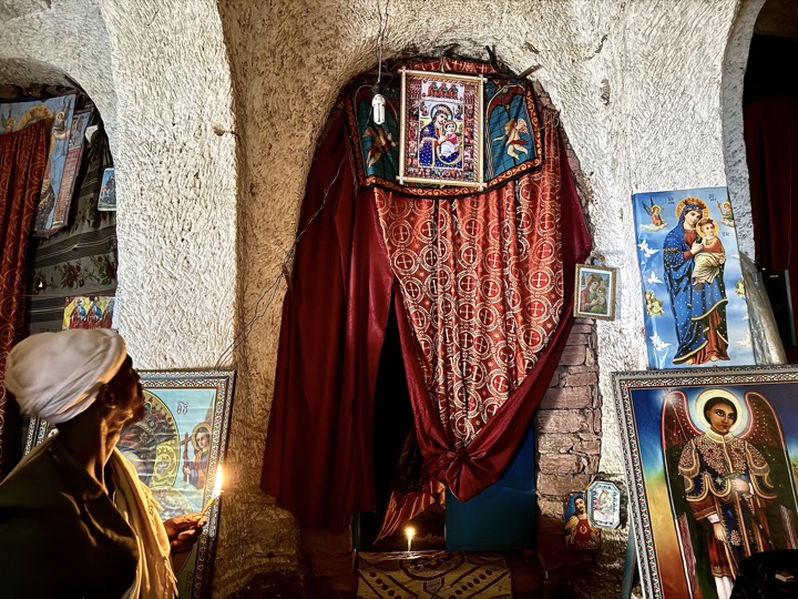 Mariam Buzuhan church, Tigray, 02/2024