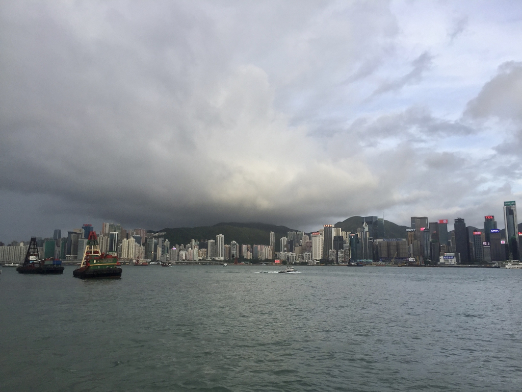 Victoria harbour, Hong Kong, 07/2018