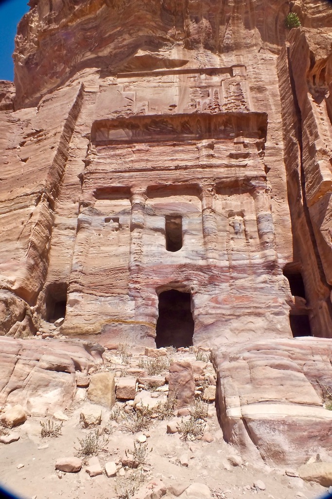 Silk tomb, Petra, 06/2017