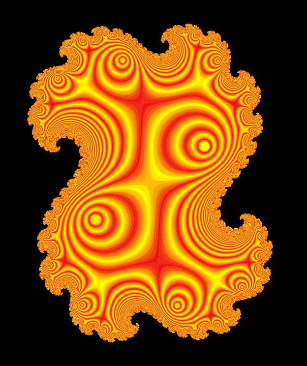 Basin of attraction of ((3+2i)/4)z+z^2