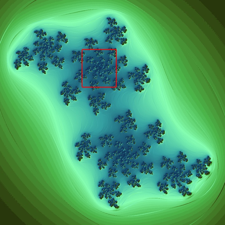 Julia set of z^2 + 0.11031 + 0.67037 i