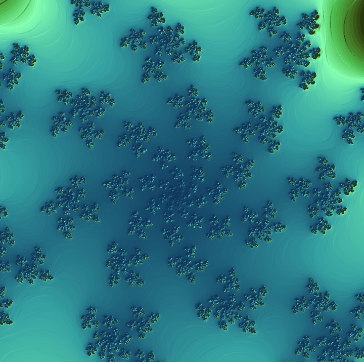 Julia set of z^2 + 0.11031 + 0.67037 i: detail