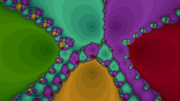 Basins of attraction for the Newton method