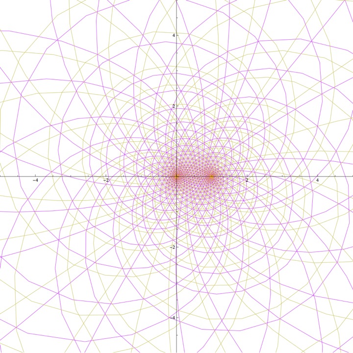 Geodesics of quadratic vector fields (case 3)