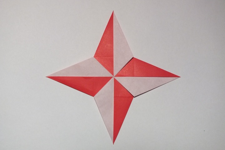 9. Radiant four-pointed star (R. Cashdollars)