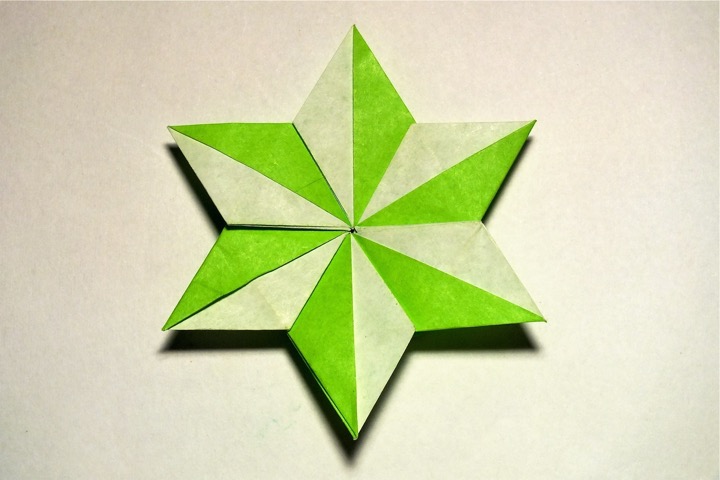 20. Radiant six-pointed star (R. Cashdollar)