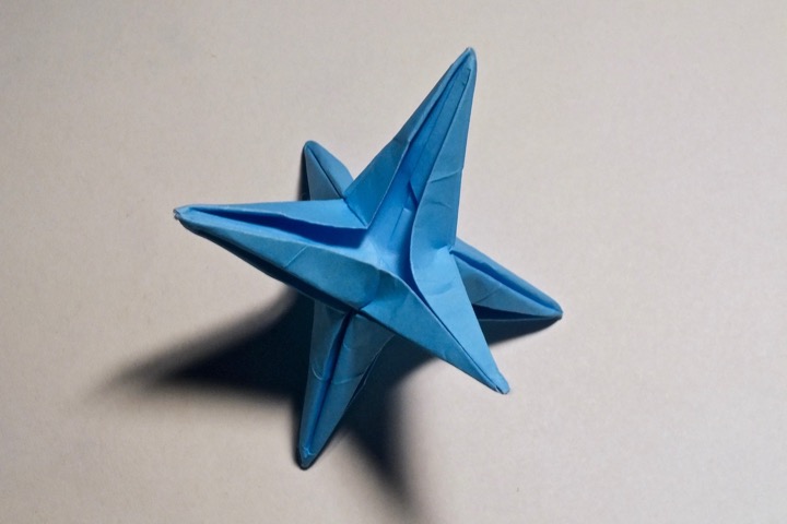 35. Six-pointed star (John Montroll)