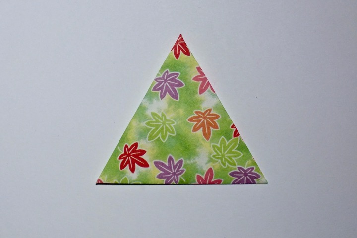 1.1. Equilateral triangle (John Montroll)