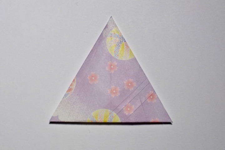 1.2. Equilateral triangle (John Montroll)