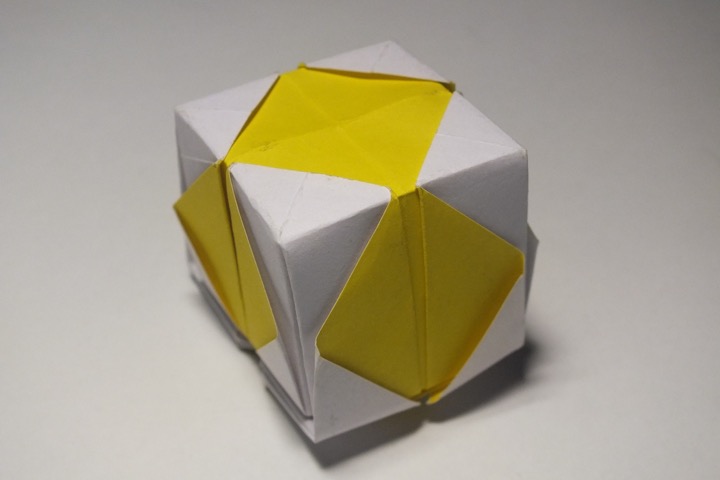 6. Cube of squares (John Montroll)