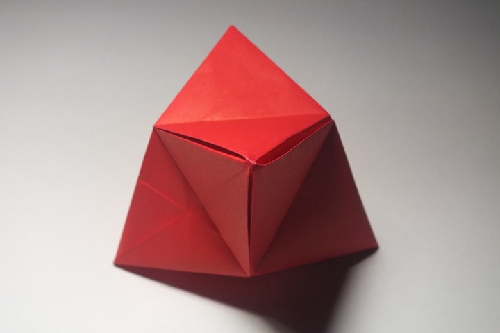 13. Stellated tetrahedon