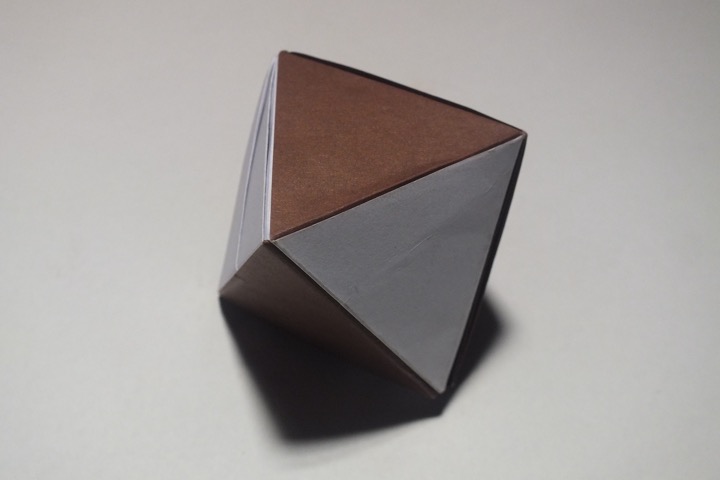 25. Duo-colored octahedron