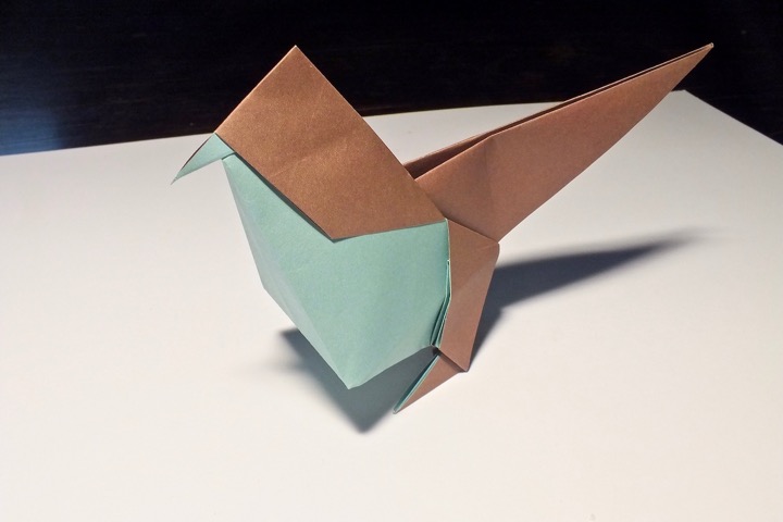 13. Geometric bird (Roman Diaz)