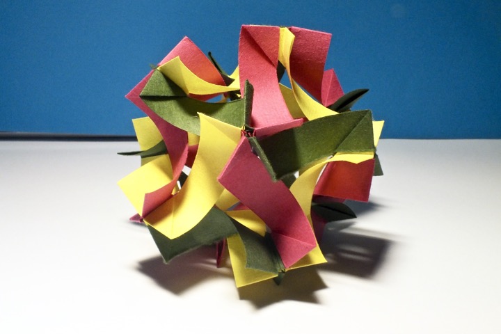 22.3. Flexible icosahedron (T. Kawasaki)