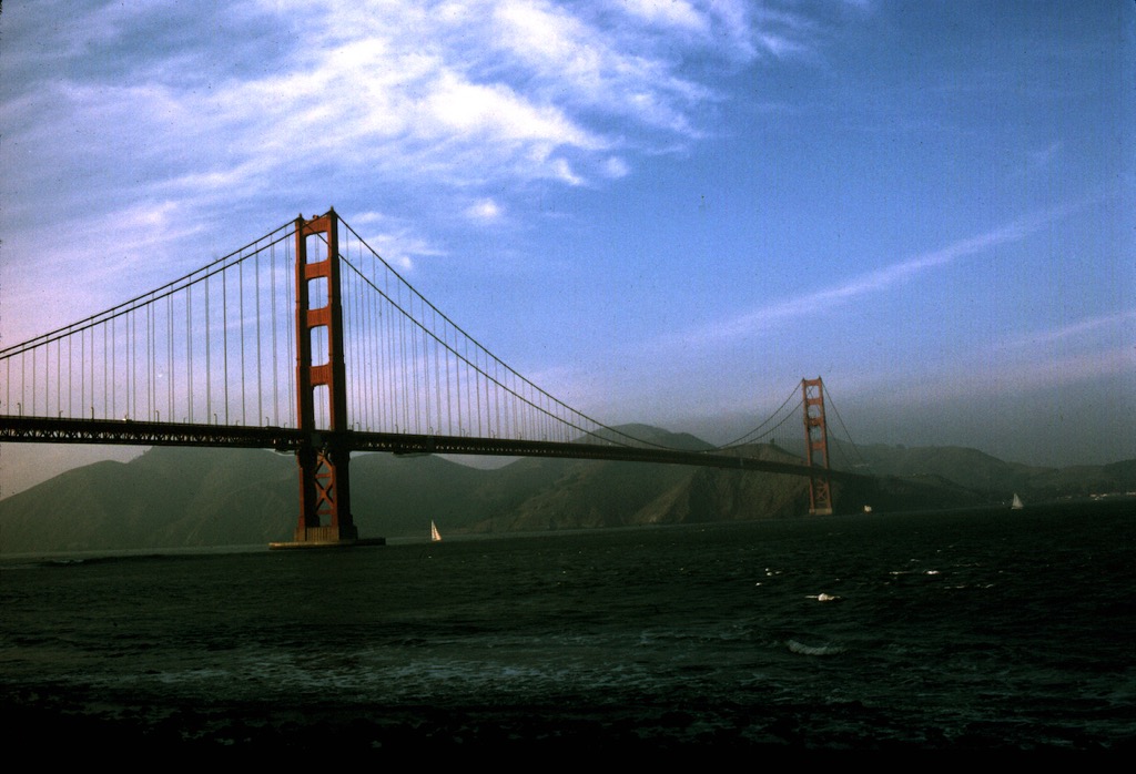 Golden gate, San Francisco, 12/1986