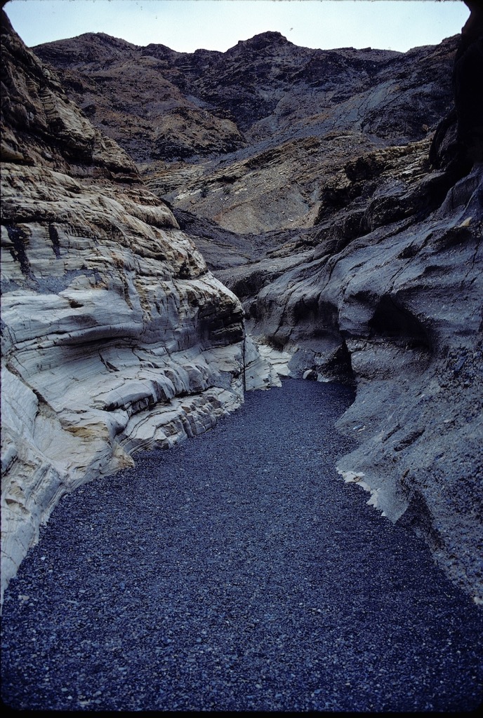 Mosaic Canyon, Death Valley, 05/1987