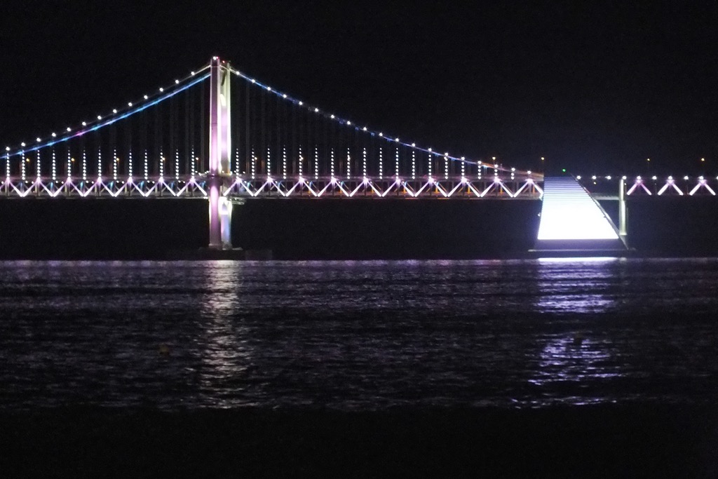 Gwangan bridge, Busan, 08/2014