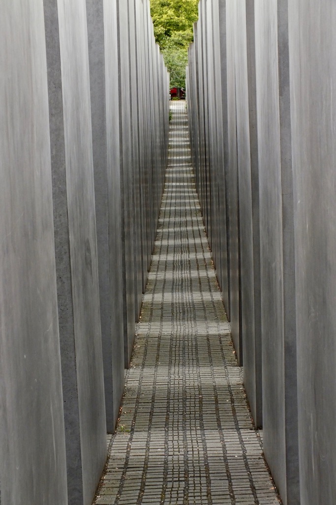 Holocaust memorial, Berlin, 08/2019
