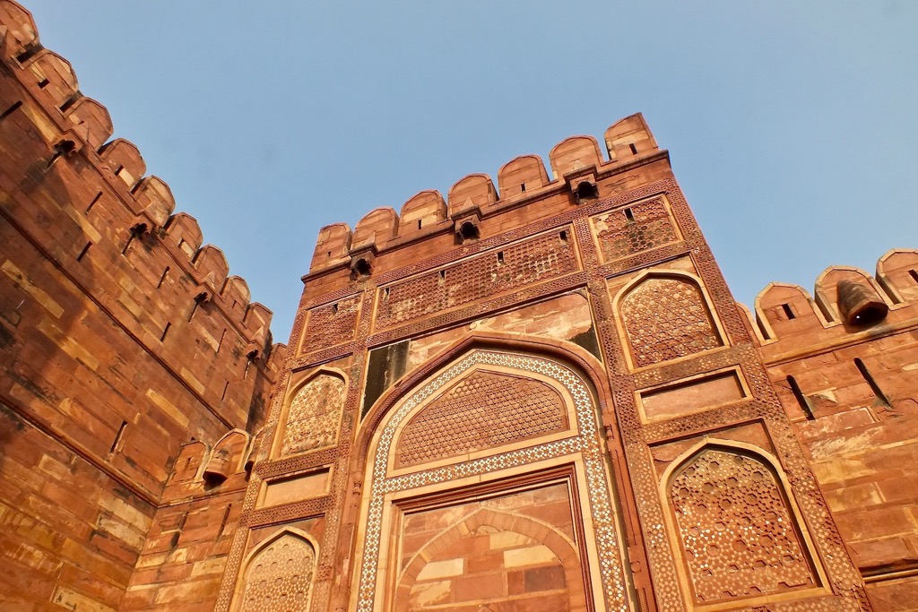 Agra fort, Agra, 11/2016
