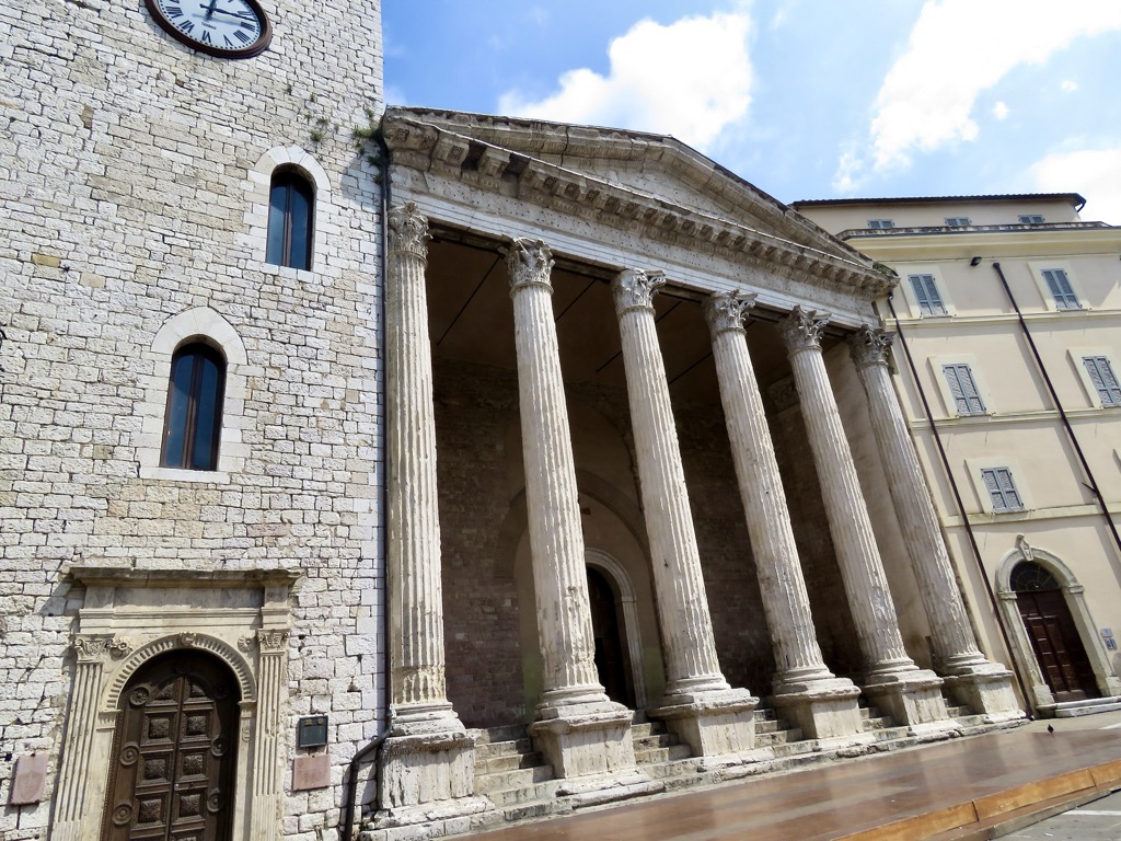 Tempio di Minerva, Assisi, 08/2025