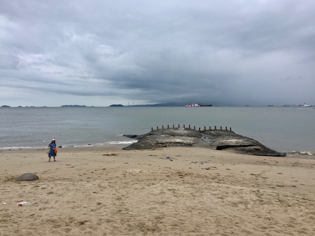Xiamen beach, Xiamen, 07/2018