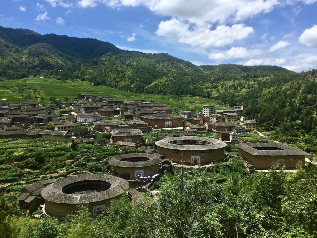 Chuxi tulou cluster, Fujian, 07/2018