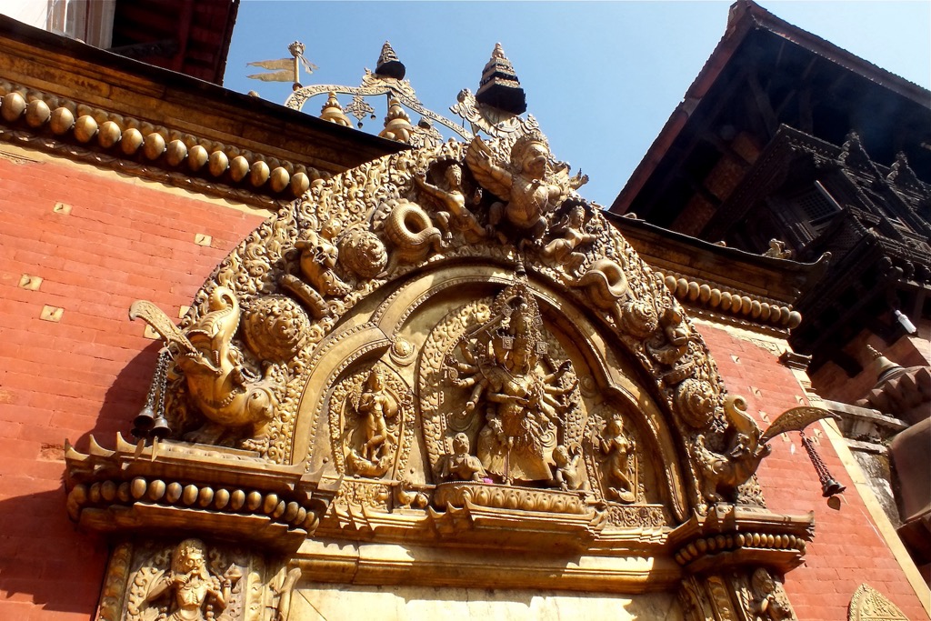 Golden gate, Bhaktapur, 11/2013