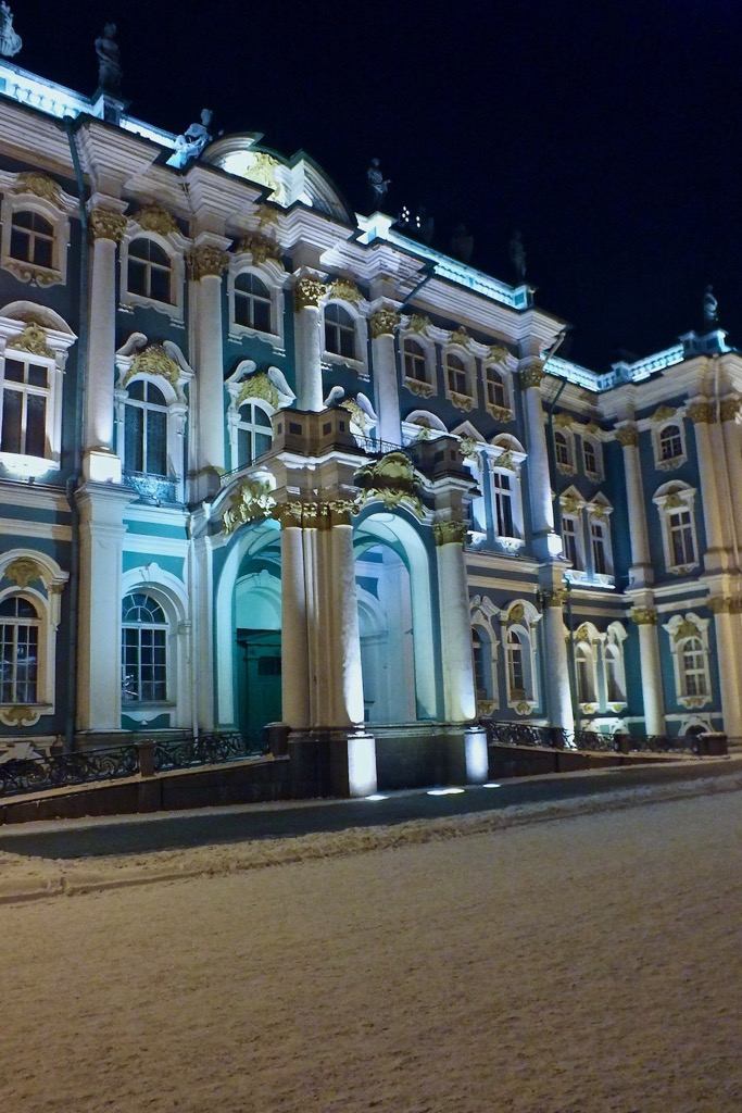 Winter palace, St. Petersburg, 01/2018