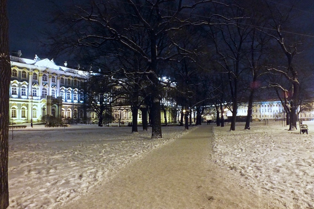 Winter palace, St. Petersburg, 01/2018