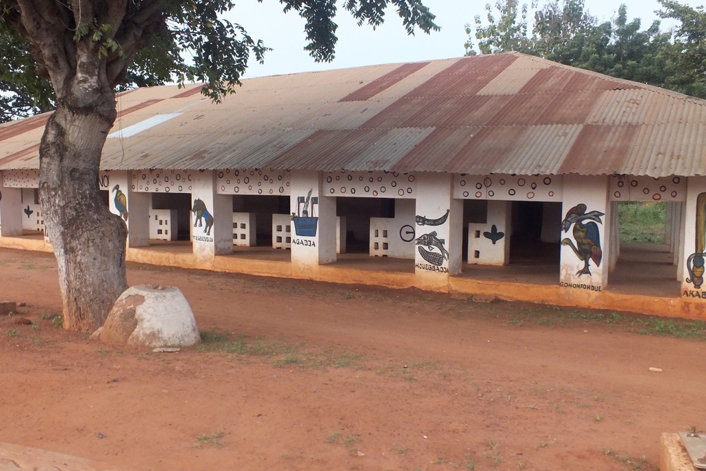 Zomadonou temple, Abomey, 11/2015